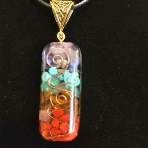 7 Chakra Orgone Energy pendant